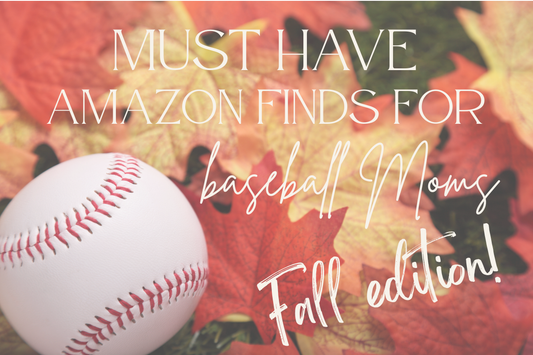 Amazon Finds for Baseball Moms - Fall Edition