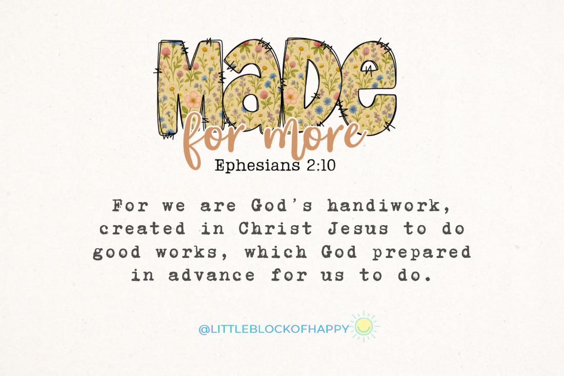 You Were Made for More