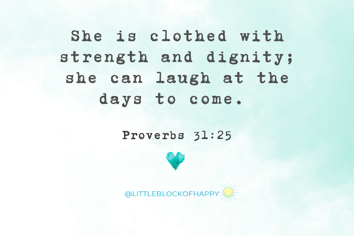 Celebrating Our Journey Through Proverbs – Little Block of Happy